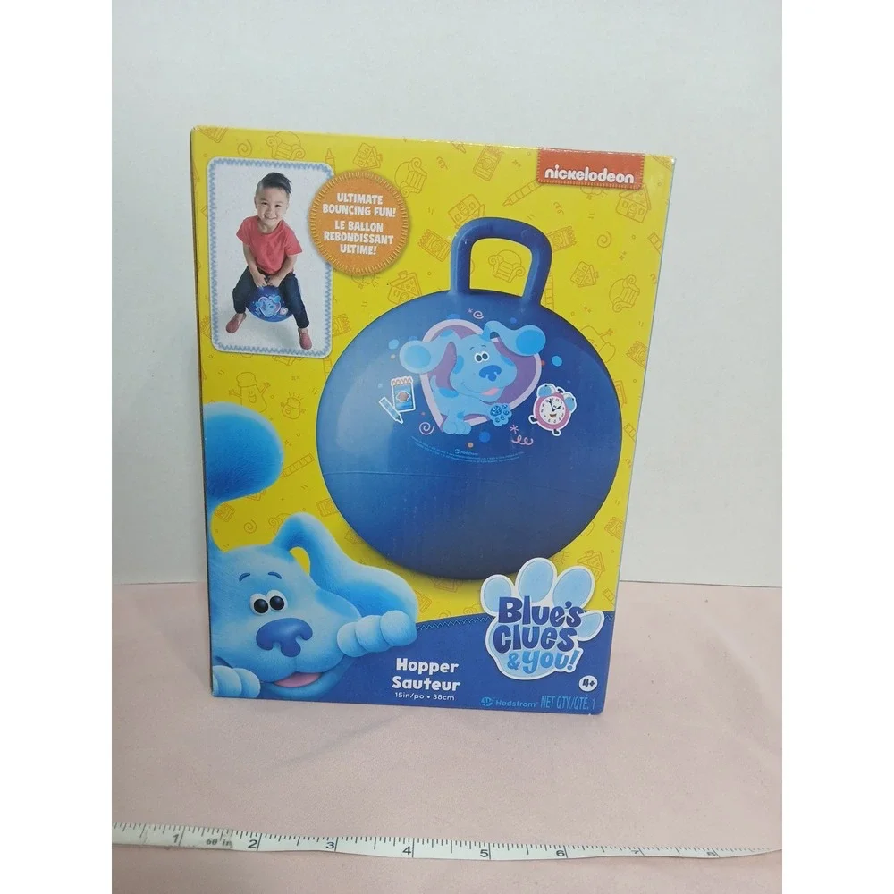 NEW Blue's Clues rubber ball Hopper Nickelodeon 2021 bouncing play fun 15